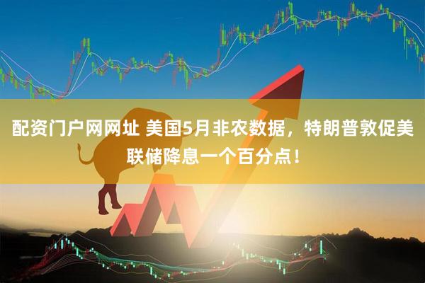 配资门户网网址 美国5月非农数据，特朗普敦促美联储降息一个百分点！